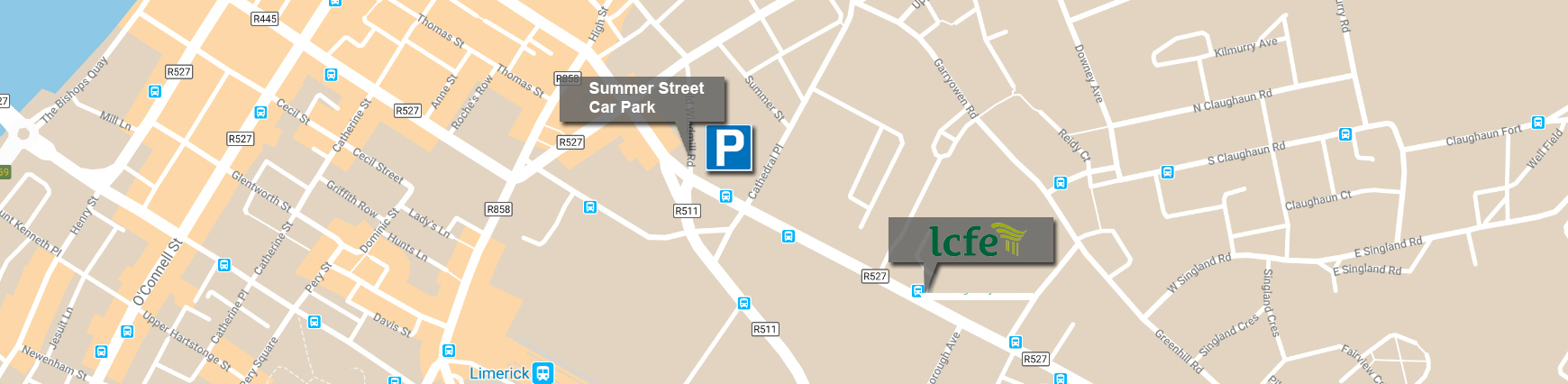 LCFE Parking Map